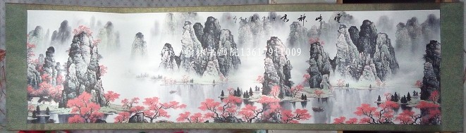 丈二李明全山水画12